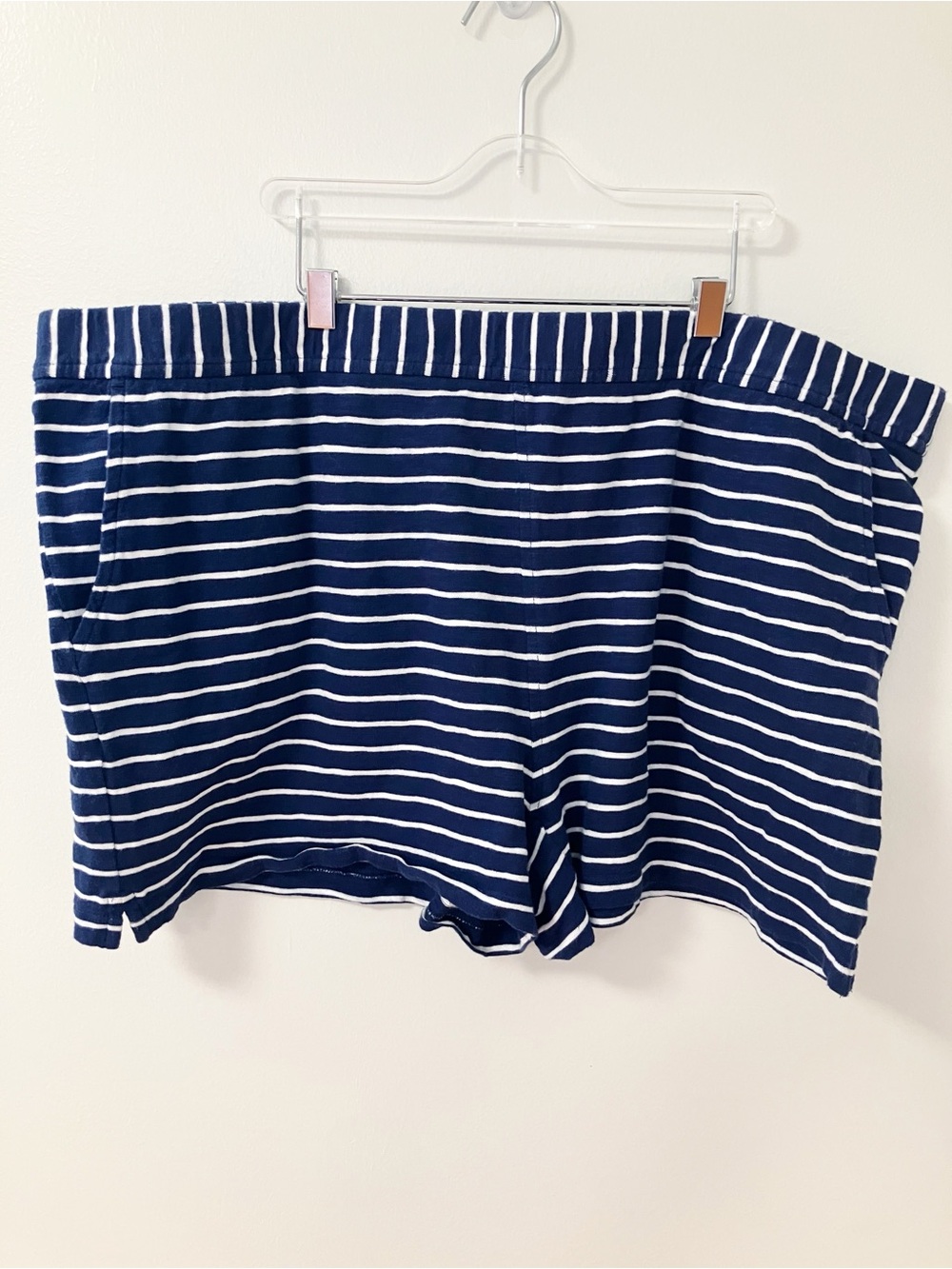 Vineyard Vines | Navy Striped Jersey Shorts XL Beach Nautical Preppy Vacation